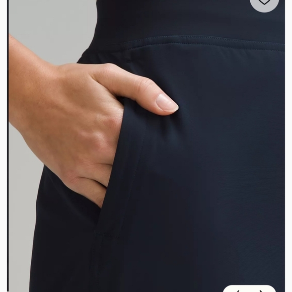 Lululemon Adapted State High Rise Cropped Joggers Size 10 True Navy - Picture 5 of 5